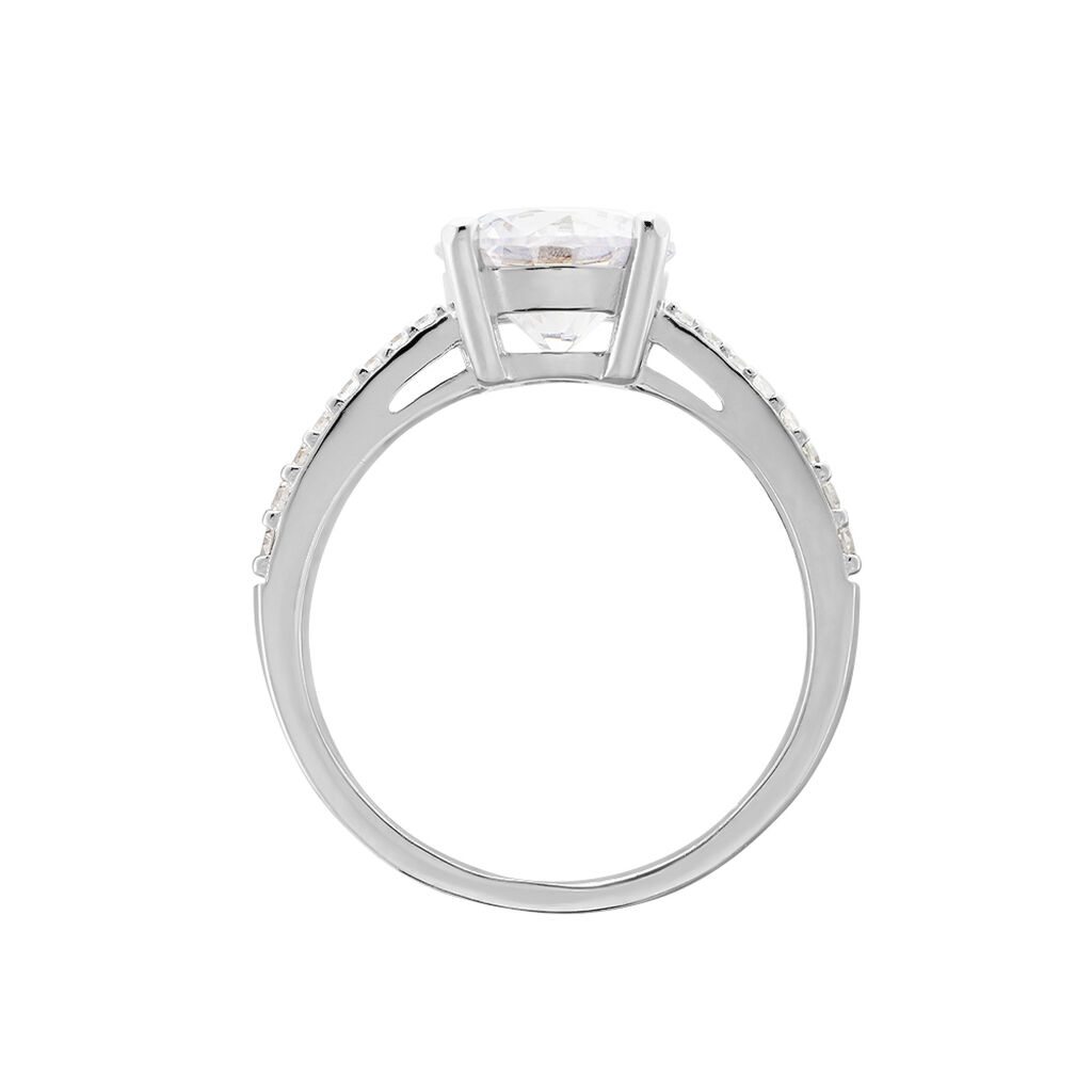 Damen Ring Silber 925 Zirkonia Paulina 1,70mm  - Verlobungsringe Damen | OROVIVO