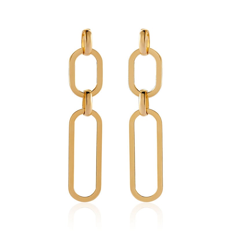 AYLEEN Damen Ohrringe Lang Silber Silber 925 Ball B 9,6 mm - Ohrringe Damen | OROVIVO