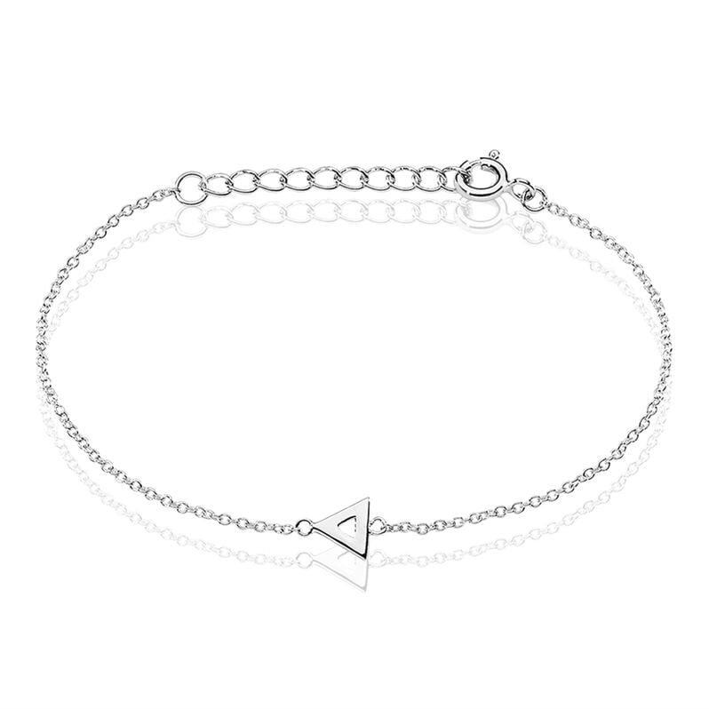 Bracelet Severine Argent Forme Triangle - Spannringe Damen | OROVIVO