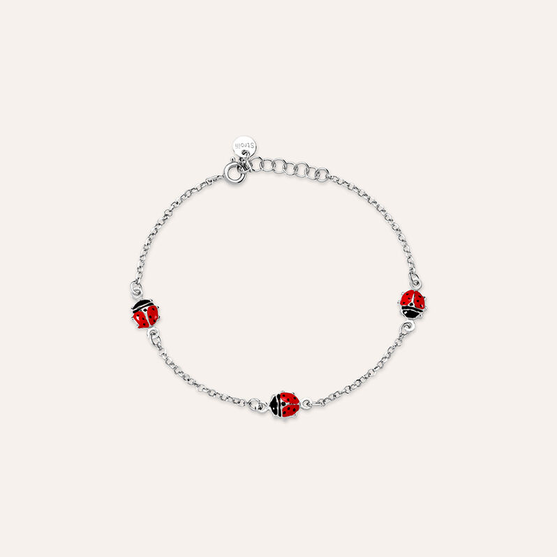 Bracciale Silver Baby Argento Rodiato - Spannringe Kinder | OROVIVO