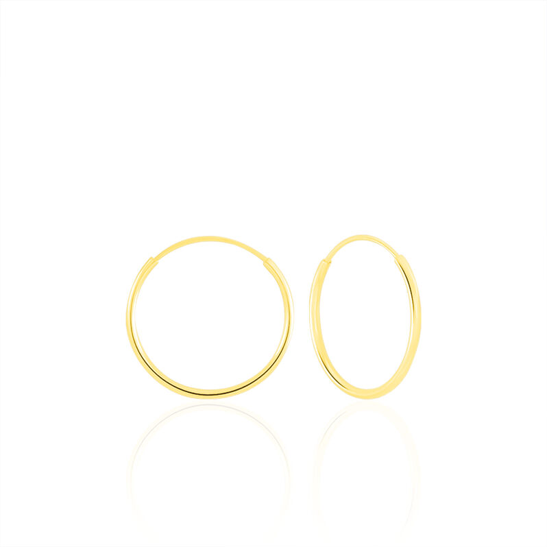 Creoles Or Jaune - Spannringe Damen | OROVIVO