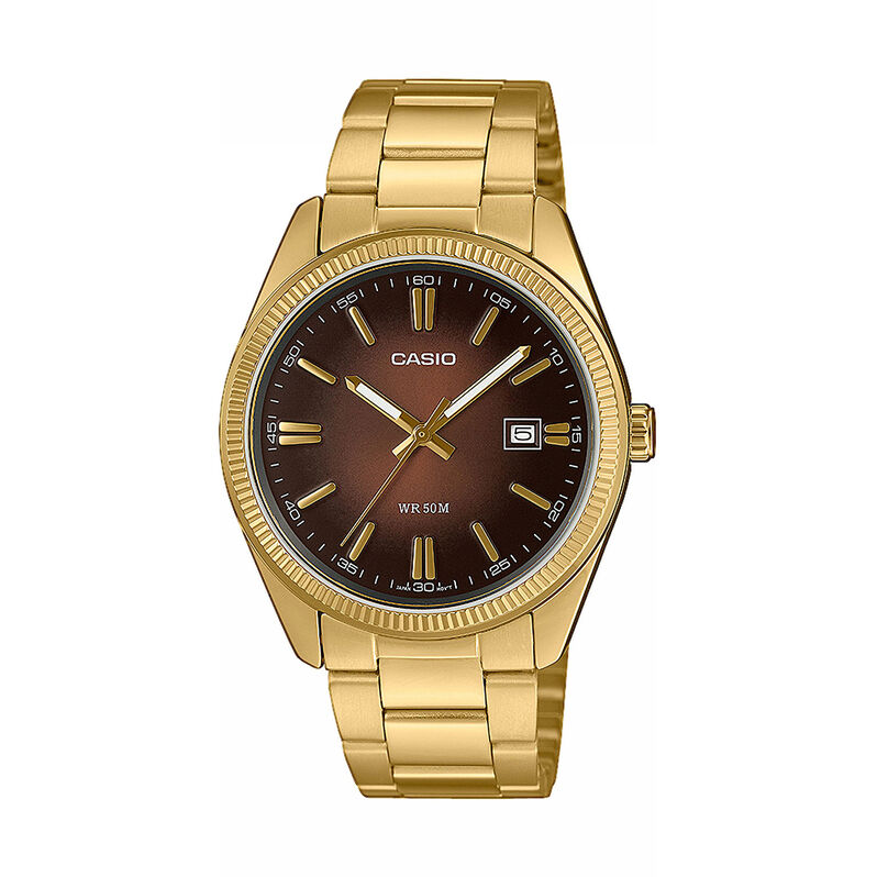 Montre Casio Collection Casio Timeless Collection Marron - Spannringe Familie | OROVIVO