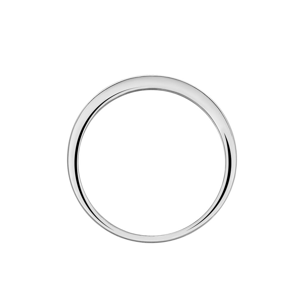 Damen Ring Silber 925 Diamant 0,07ct 4,00mm  - Eheringe mit Stein Damen | OROVIVO