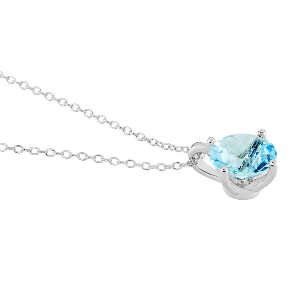 Damen Halskette Silber 925 rhodiniert Zirkonia - Sommerschmuck Damen | OROVIVO