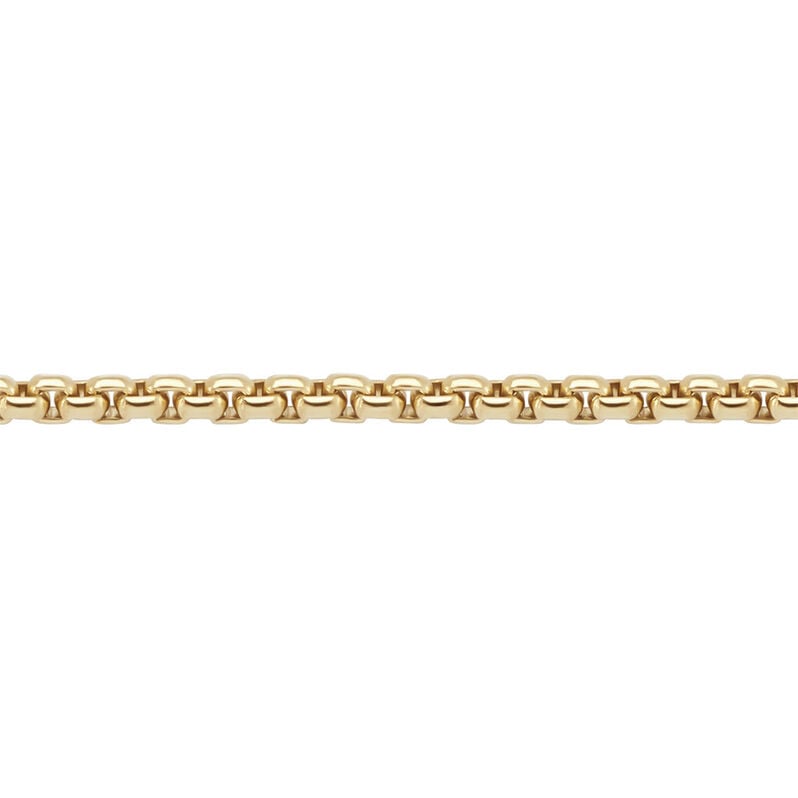 Unisex Kette Gold 375 Venezia Rund 1,20mm  - Halsketten Unisex | OROVIVO