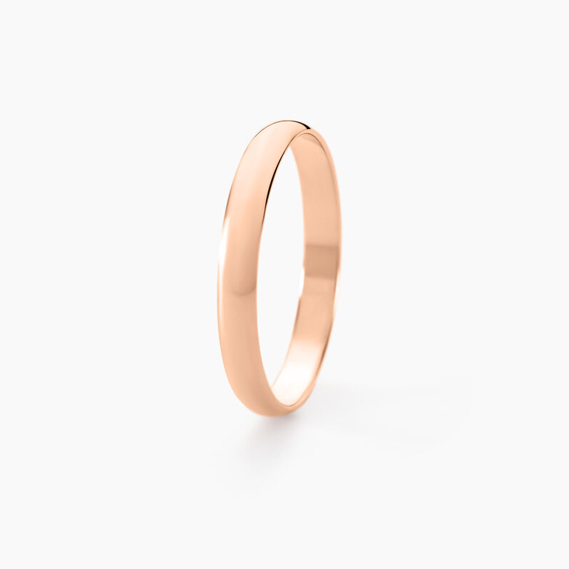 Alliance Meredithe Or Rose - Spannringe Unisex | OROVIVO