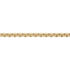 VENEZIA RUND 1 Unisex Kette Gold 375 (9 Karat) B 1,2 mm