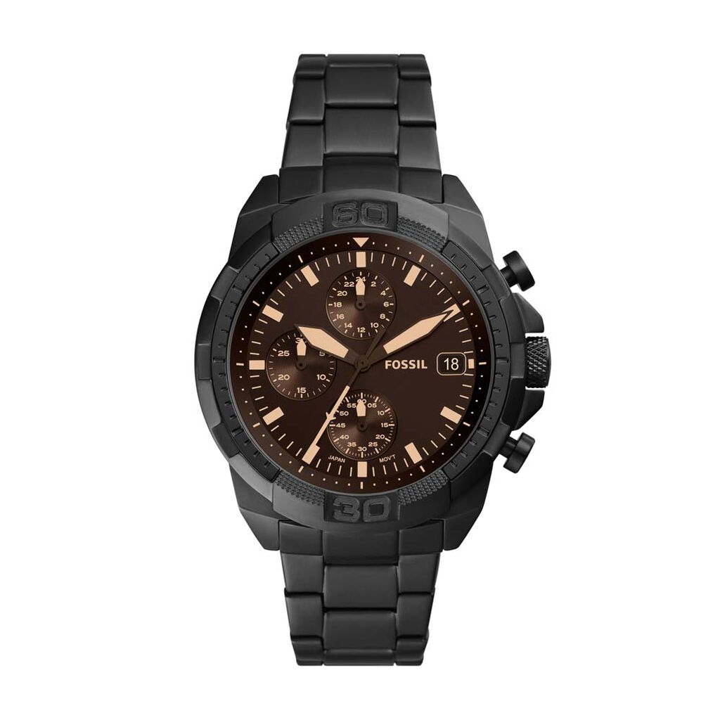 Fossil Herrenuhr 44mm Bronson FS5851 Quarz