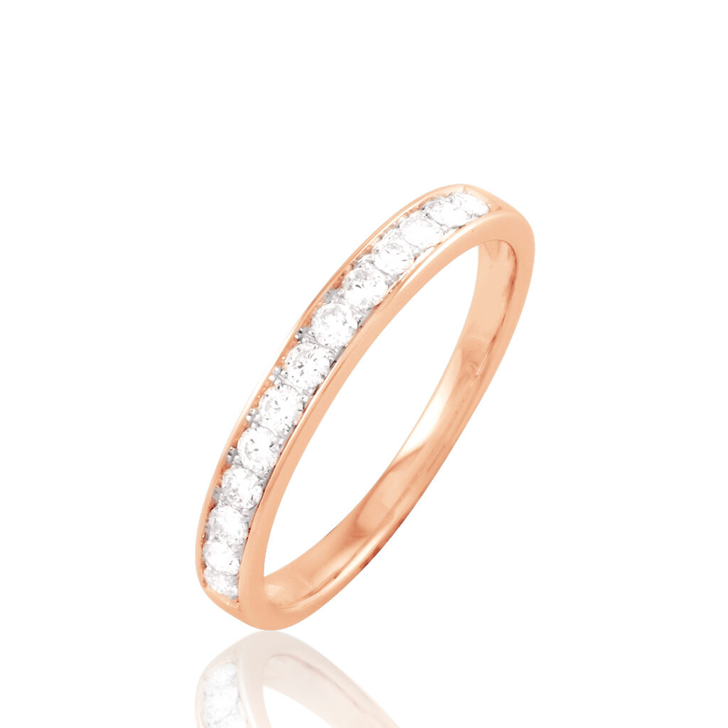 Alliance Collection Juliette Or Rose Diamant - Spannringe Damen | OROVIVO