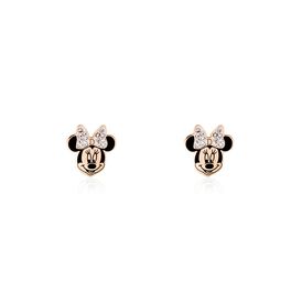 DISNEY Ohrstecker Edelstahl Roségold Kristall Steine Minnie Maus - Ohrstecker Familie | OROVIVO