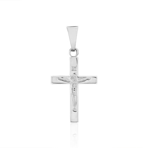 Kreuz Anhänger Silber 925 Jesus Christus Jamin - Schmuckanhänger Unisex | OROVIVO