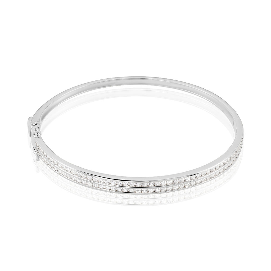 Damen Armreif Silber 925 Zirkonia - Armreifen Damen | OROVIVO
