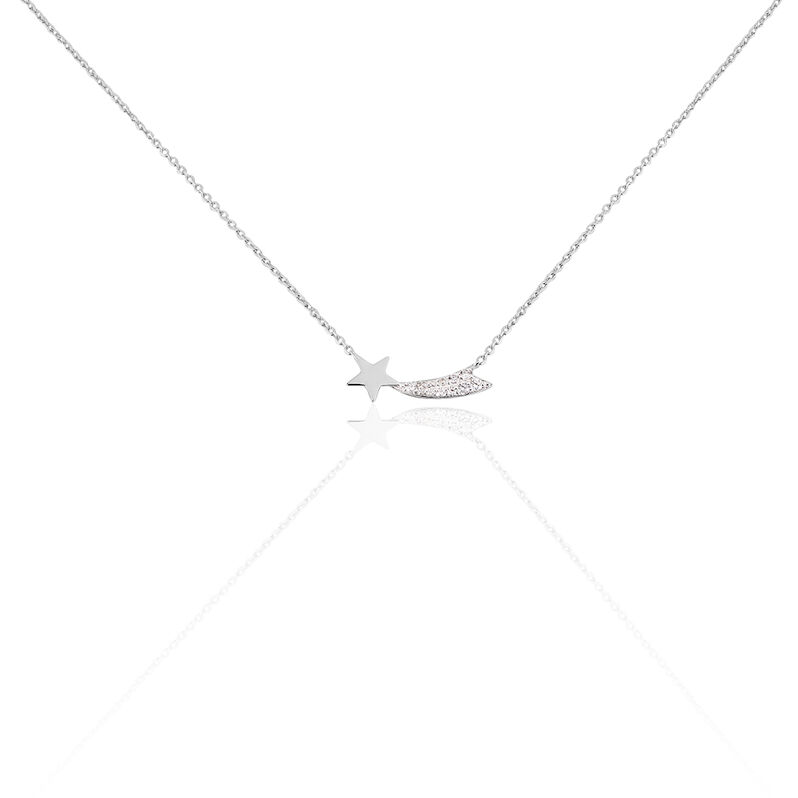 Collier Or Weiss Bineta - Spannringe Damen | OROVIVO