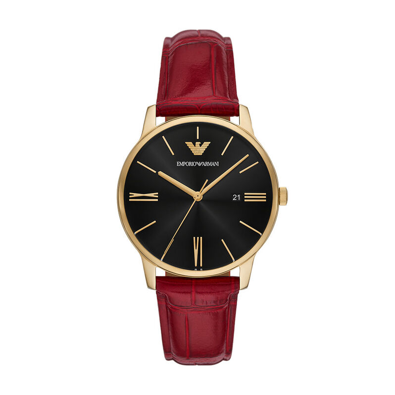 Montre Emporio Armani Noir - Spannringe Herren | OROVIVO