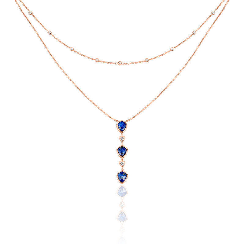 Damen Halskette Silber 925 Rosé Vergoldet - Halsketten Damen | OROVIVO