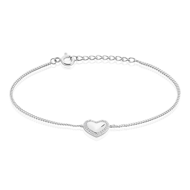 Bracelet Argent Rhodié Vibien Oxydes De Zirconium - Spannringe Damen | OROVIVO
