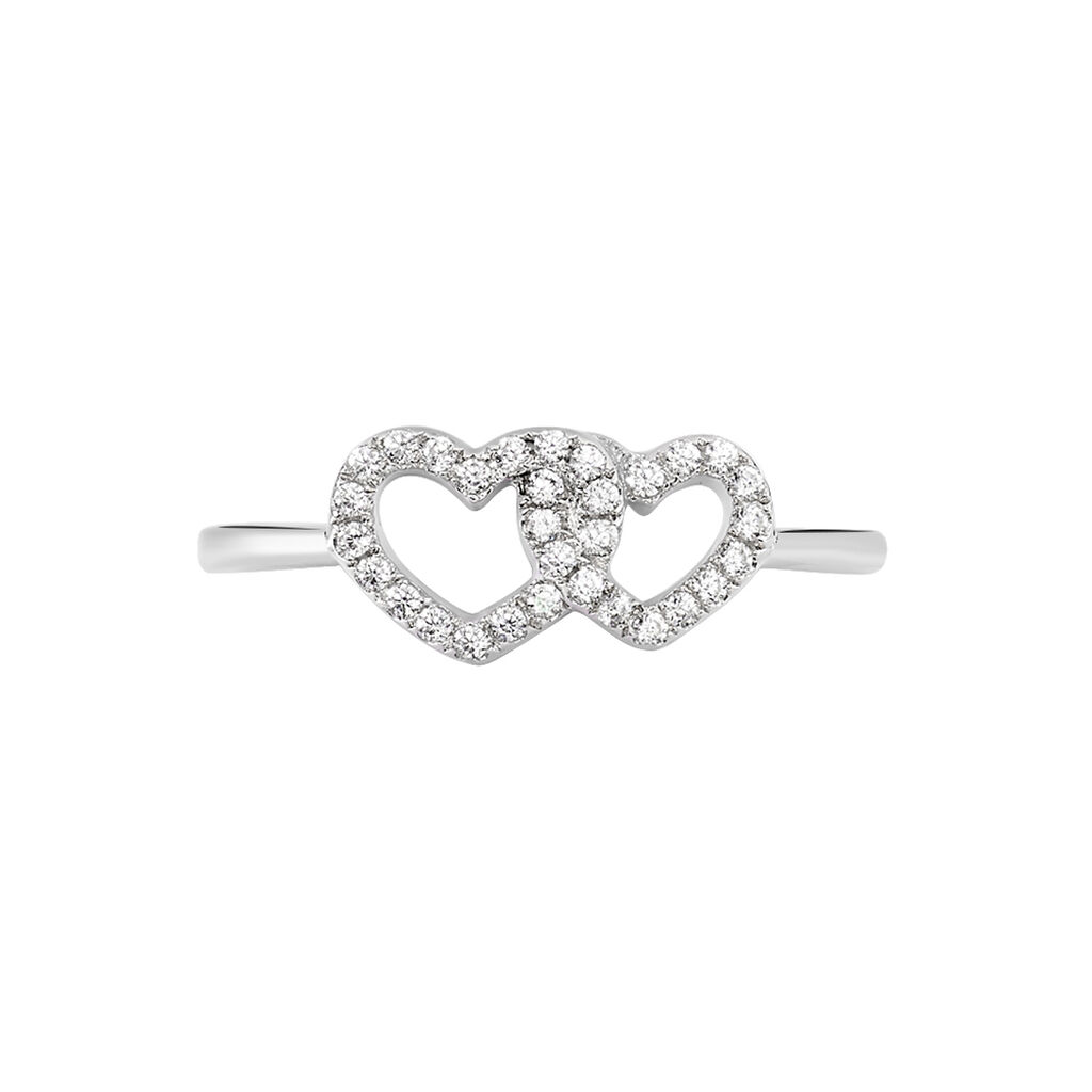 Bague Argent Et Oxyde - Verlobungsringe Damen | OROVIVO