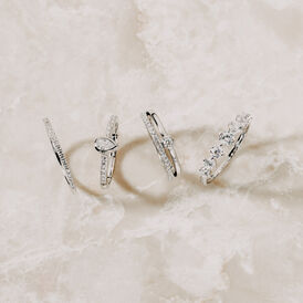 Damenring Silber 925 Zirkonia - Ringe mit Stein Damen | OROVIVO