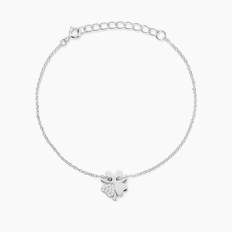 Bracelet Argent Rhodié Tancrede Oxydes De Zirconium - Spannringe Damen | OROVIVO