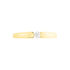SANINA Damen Ring Gold 585 (14 Karat) Diamant Weiß 0,1 ct