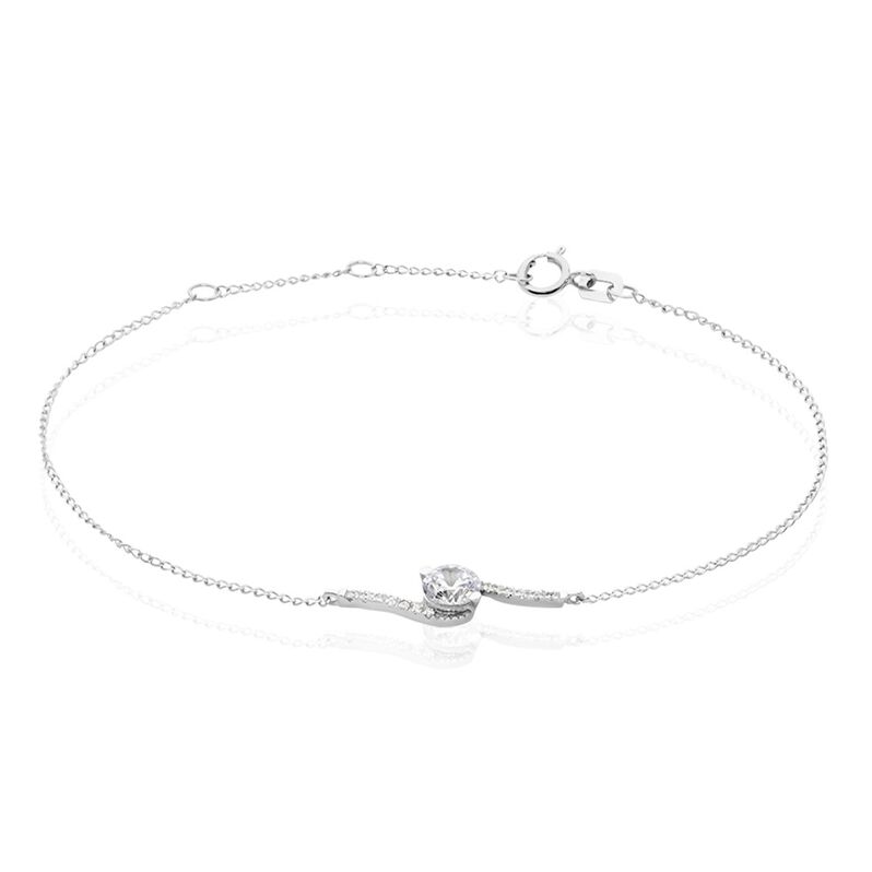Bracelet Olly Or Weiss Vague Oxyde  - Spannringe Damen | OROVIVO