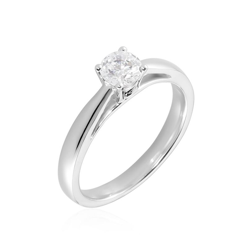 Bague Celina Or Weiss Diamant - Spannringe Damen | OROVIVO