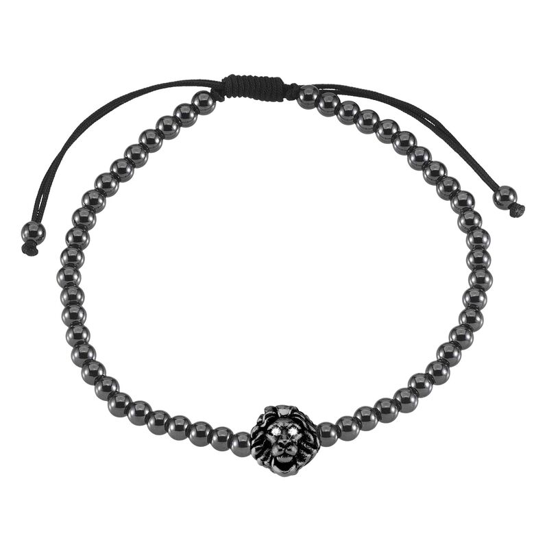 Bracciale in metallo brunito e cristalli - Spannringe Herren | OROVIVO