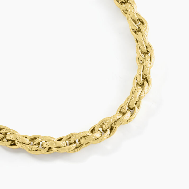 Collier Santa Cruz Acier Jaune - Spannringe Damen | OROVIVO