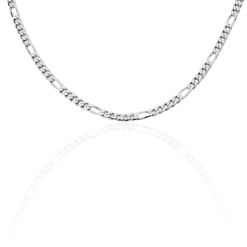 FIGARO S 3 Herren Kette Silber 925 - Halsketten Herren | OROVIVO