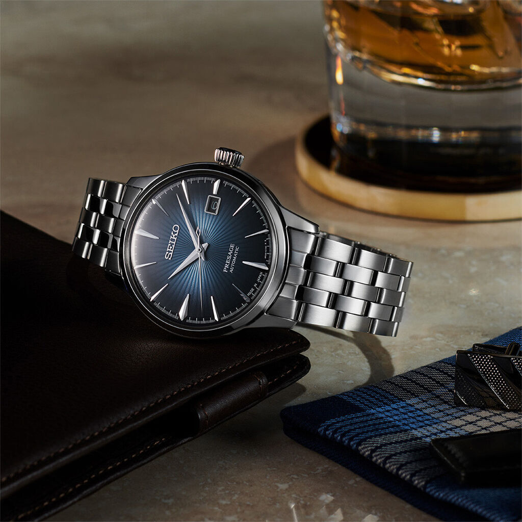 SEIKO Herren Automatikuhr Presage SRPB41J1