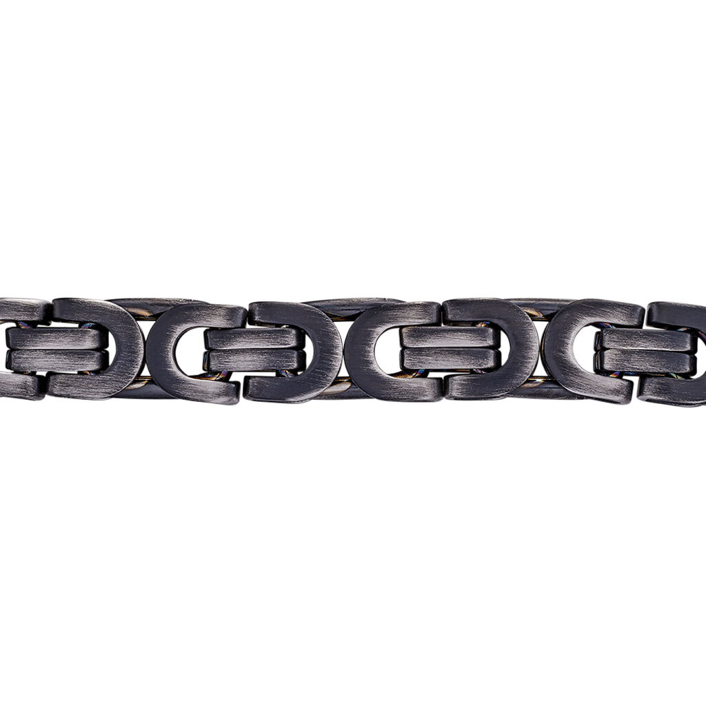 Herrenarmband Edelstahl Geschwärzt - Armketten Herren | OROVIVO