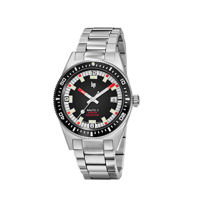 Montre Lip Nautic Noir - Spannringe Herren | OROVIVO