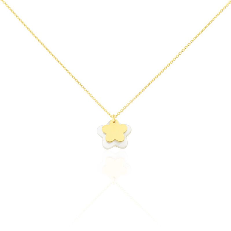 Collier Or Jaune Pammaque Nacre - Spannringe Kinder | OROVIVO