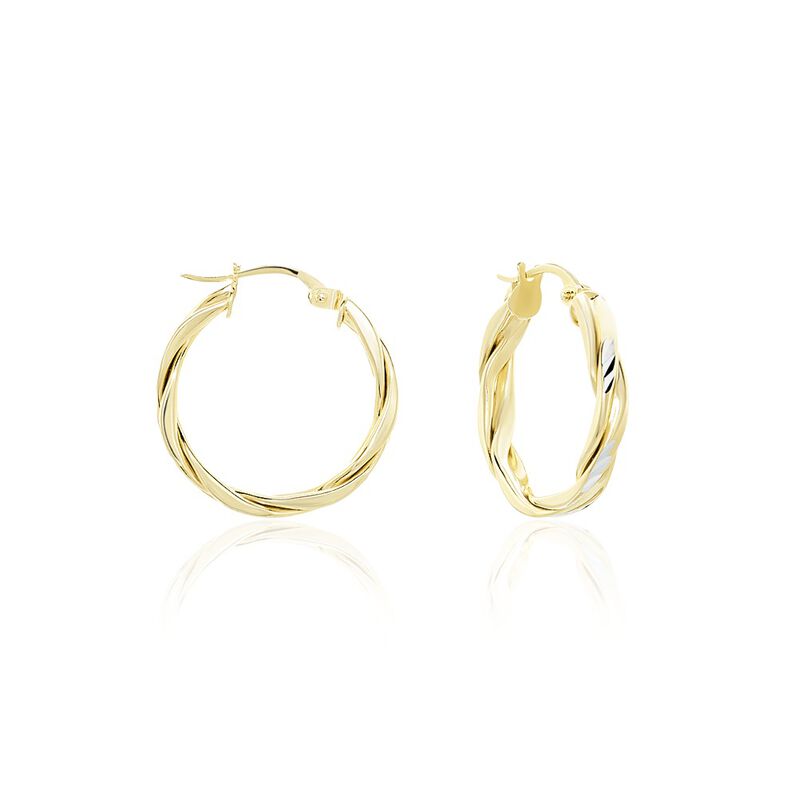 Damen Creolen Silber 925 B 2 mm - Creolen Damen | OROVIVO