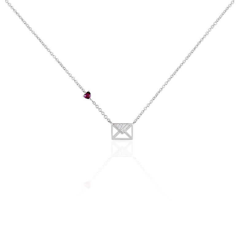 Collier Argent Rhodie Gurvana Oxydes De Zirconium - Spannringe Damen | OROVIVO