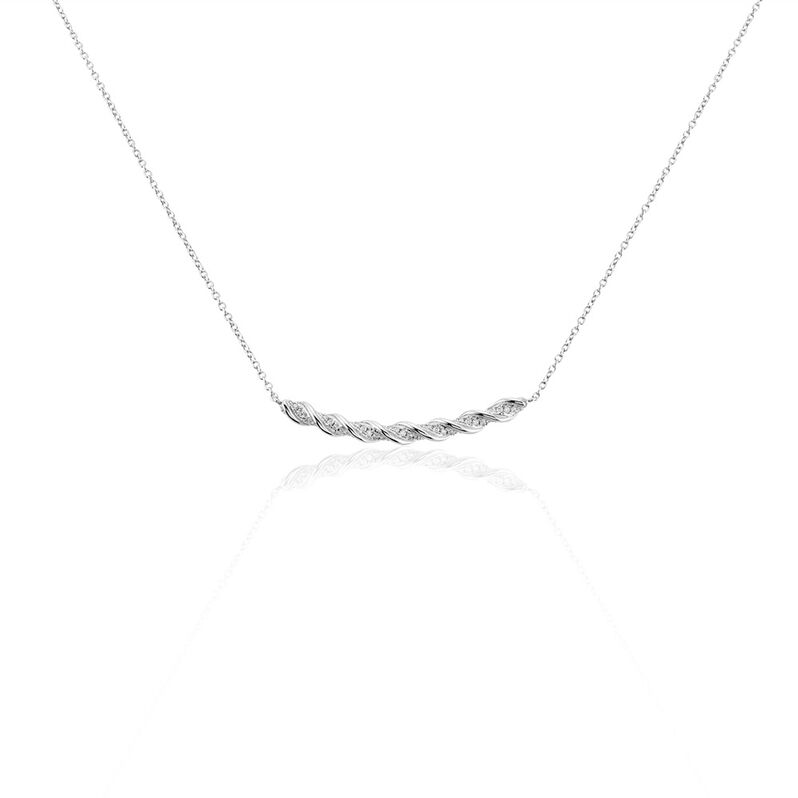 Collier Argent Remigius Oxydes De Zirconium - Spannringe Damen | OROVIVO