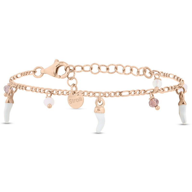Bracciale Silver Soul Argento Rosa Cristallo - Spannringe Damen | OROVIVO