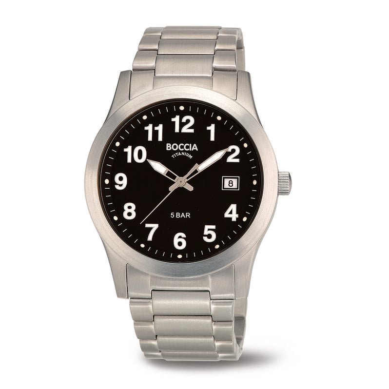 Boccia Herrenuhr Titanium 3619-03 Quarz - Armbanduhren Herren | OROVIVO