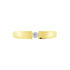 Valencia Damen Ring Gold 375 (9 Karat) Diamant Wei&szlig; 0,08 ct Kreis B 3,65 mm