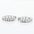 ANNE-SIXTINE Damen Creolen Silber 925 Zirkonia Wei&szlig; Herz