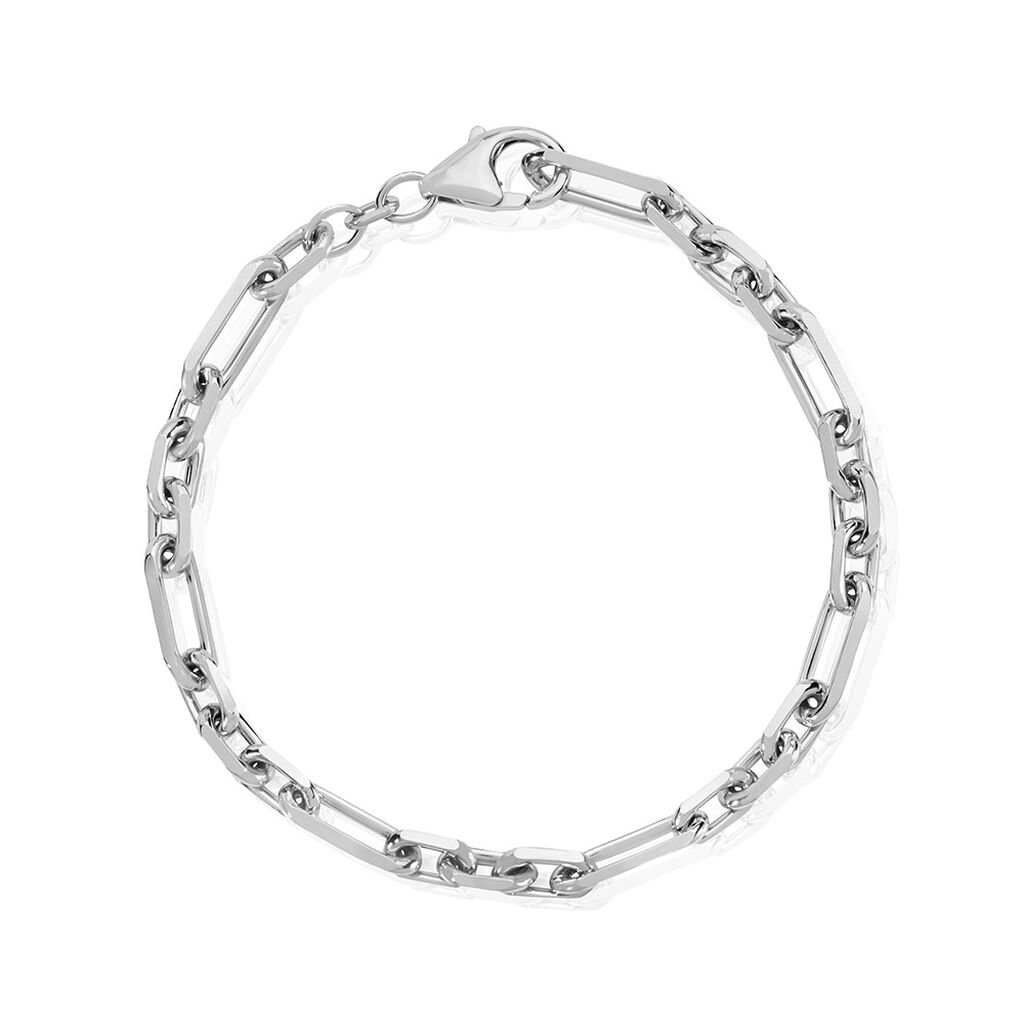 JÖRG Herren Armkette Silber 925 B 6,1 mm, Armkette ohne Stein