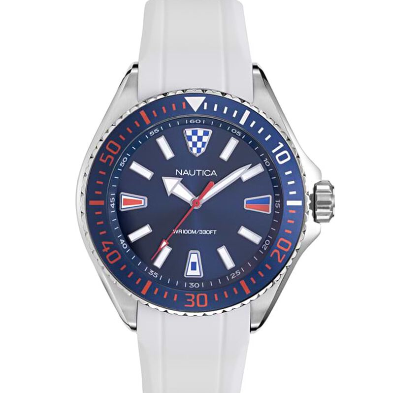 Orologio Uomo Nautica Crandon Park Beach quadrante Blu scuro NAPCPS902 - Spannringe Herren | OROVIVO