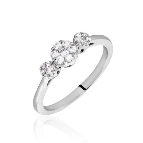 Damen Ring Silber 925 Zirkonia Trio Nika - Ringe mit Stein Damen | OROVIVO