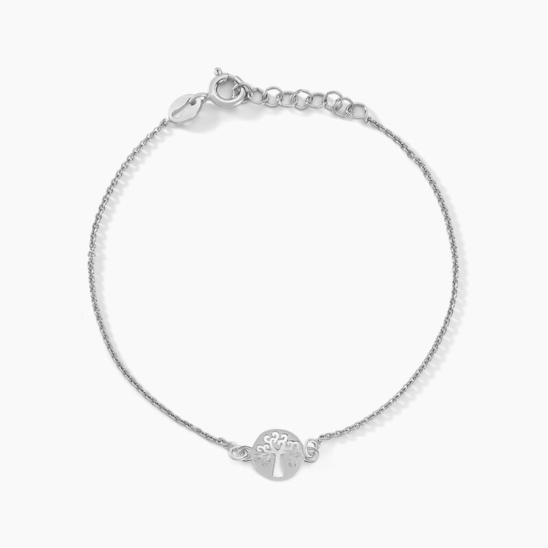 Bracelet Argent Rhodie Audrey-rose - Spannringe Damen | OROVIVO