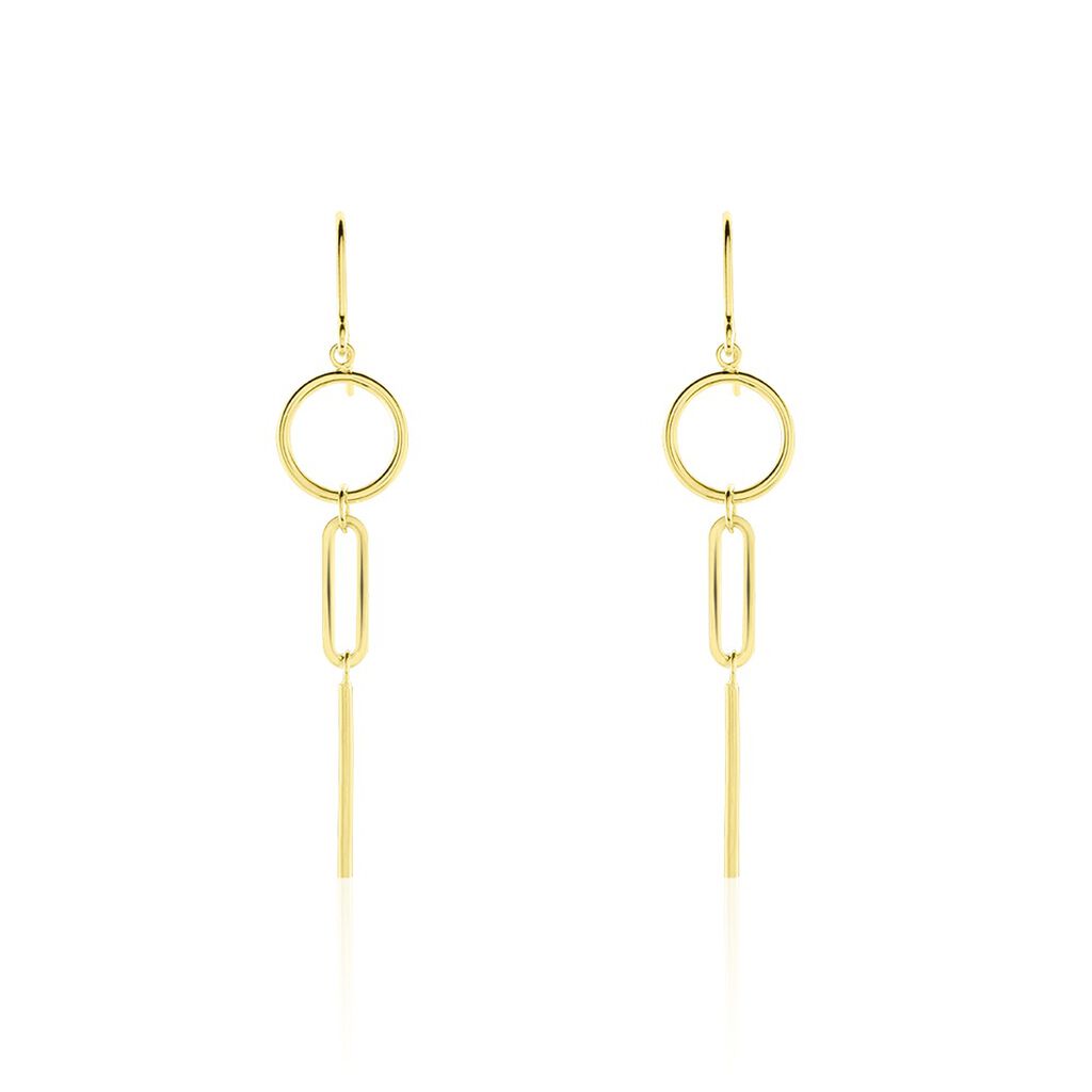 ROXY Damen Ohrringe Lang Gold 375 (9 Karat)