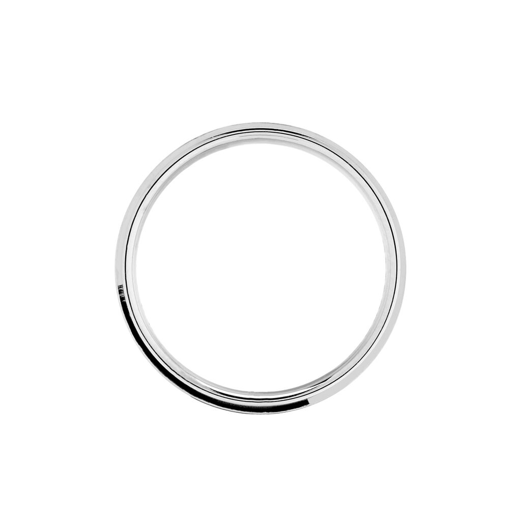 Alliance Iride Or Blanc Diamant - Spannringe Damen | OROVIVO