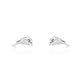 Kinder Ohrstecker Silber 925 Delfin Flippy - Ohrstecker Kinder | OROVIVO
