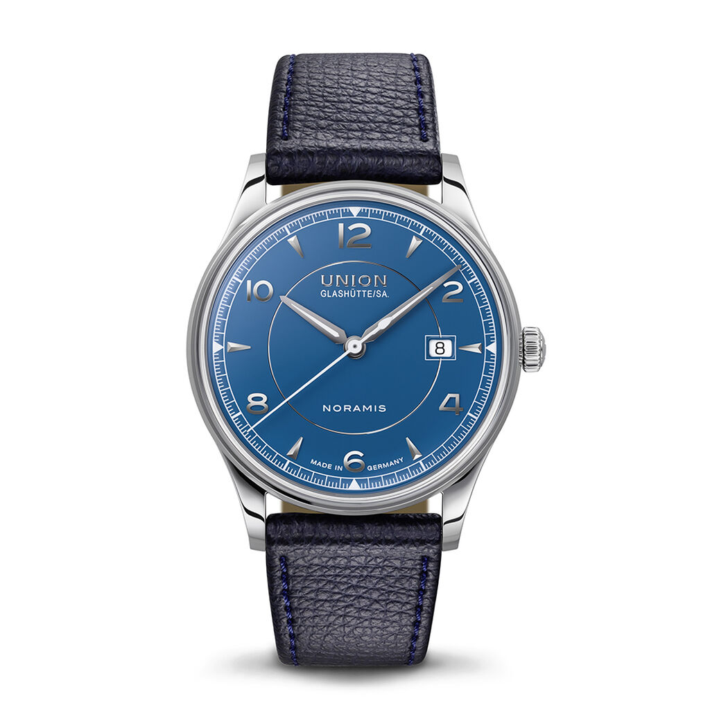 Union Glasshutte Herrenuhr Noramis D0164071604700 Automatik, Uhr ohne Stein