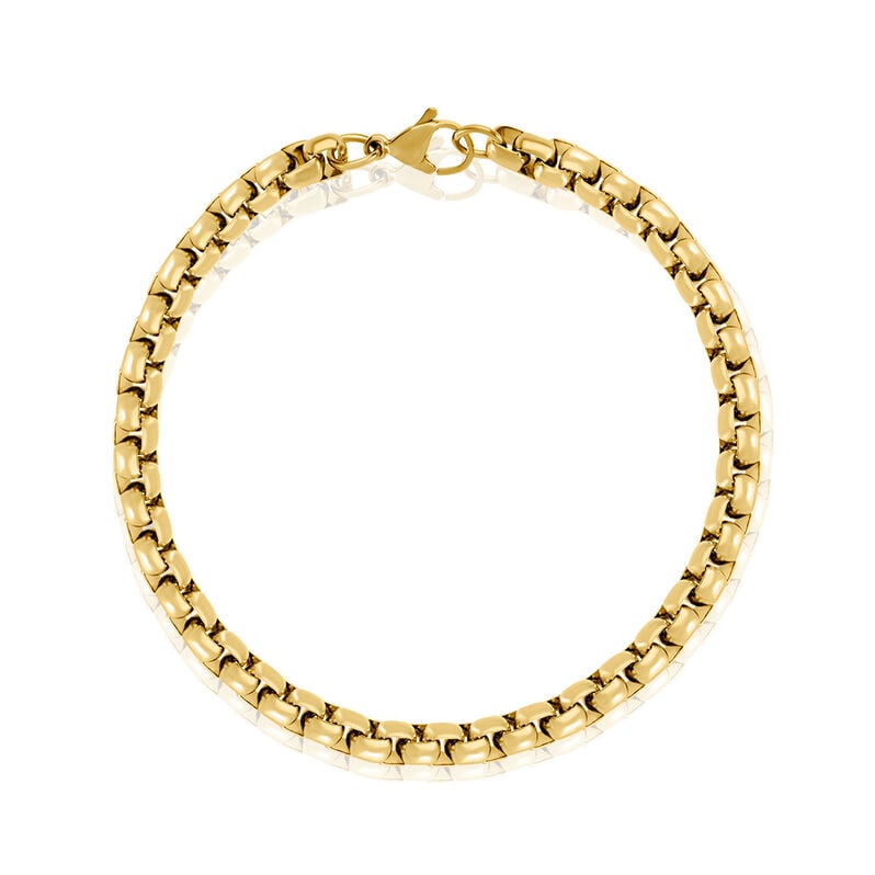 SEVERIN Herren Armkette Edelstahl vergoldet - Armketten Herren | OROVIVO