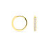 Damen Creolen Gold 333 Zirkonia  - Creolen Damen | OROVIVO
